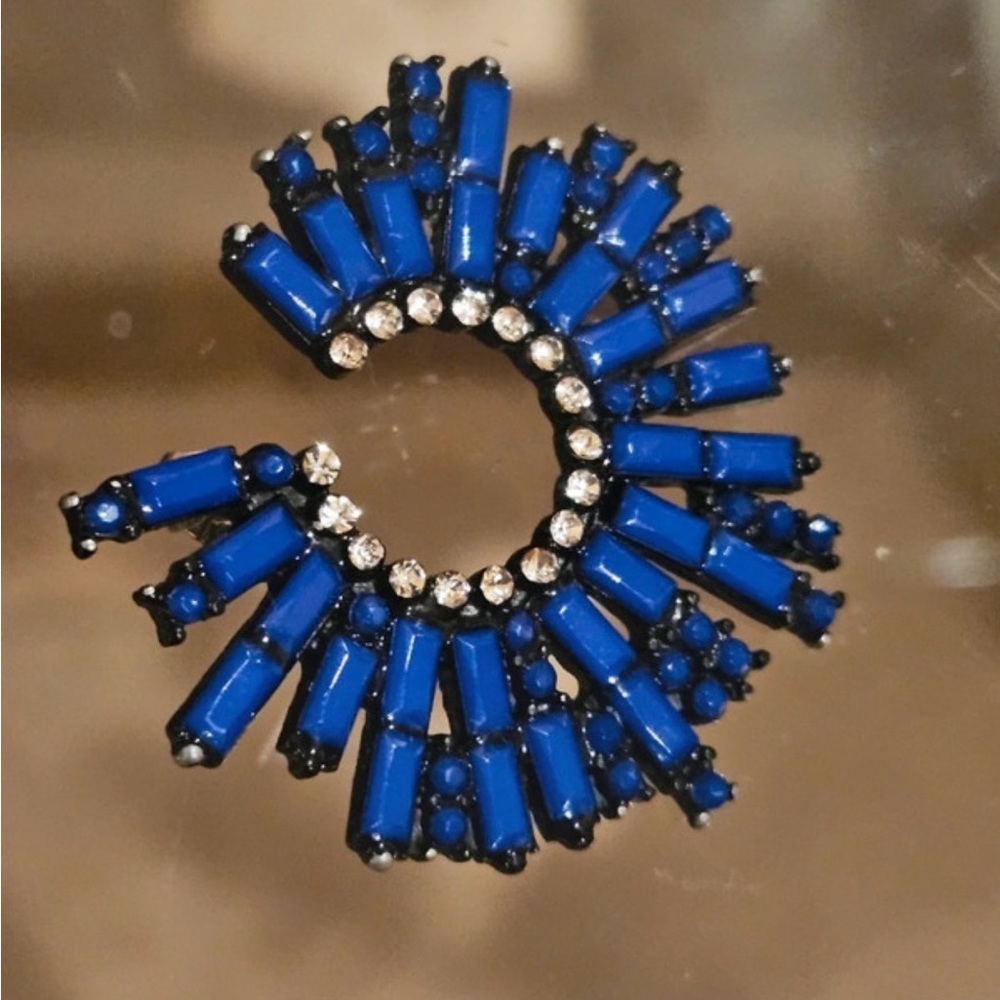 Blue earrings Rada - Picture 4 of 7